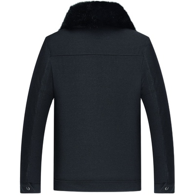 中老年人爸爸棉衣服男加厚加绒