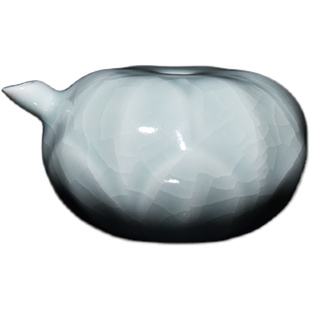 【西泠文房】汝窑瓷意文房四宝青瓷精品套装高档礼品粉青书法国画瓷器套装笔搁笔筒镇纸印泥盒墨盒礼品礼盒