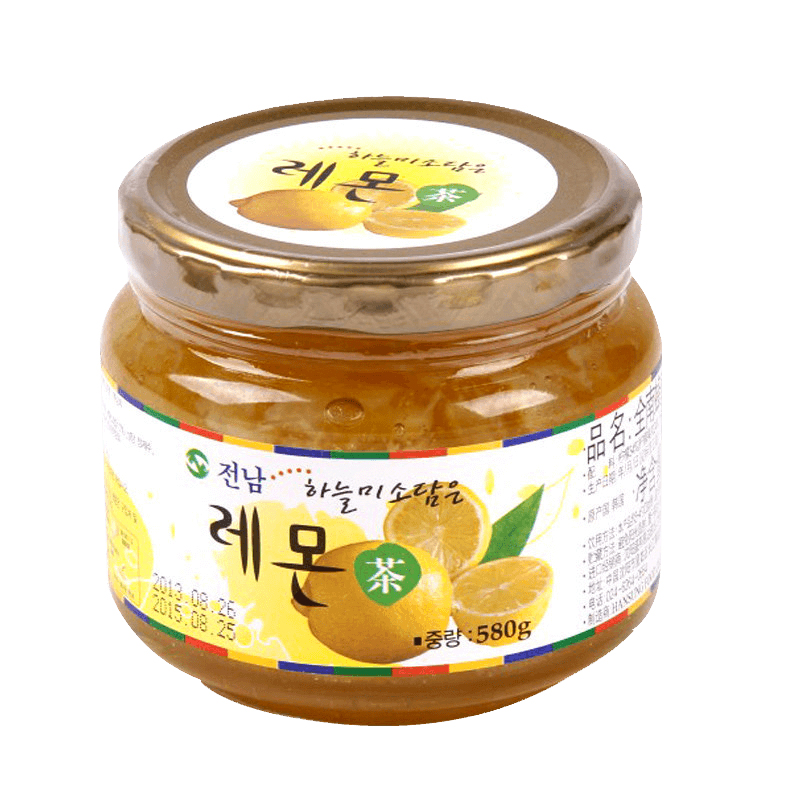 全南 韓國(guó)進(jìn)口蜂蜜柚子茶顆粒果肉方便聚餐維C沖泡飲品