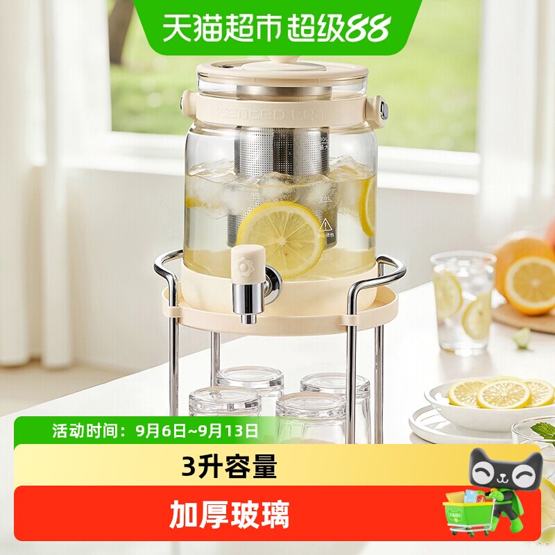 Bear/小熊龙头冷饮水果茶冷水壶图片