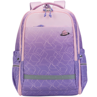 卡拉羊书包中学生大容量双肩包男小升初学生轻便减压女六年级书包