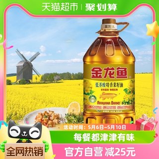 金龙鱼特香低芥酸菜籽油菜油4L非转基因健康食用油