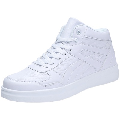 秋冬运动休闲增高男士10CM小白鞋