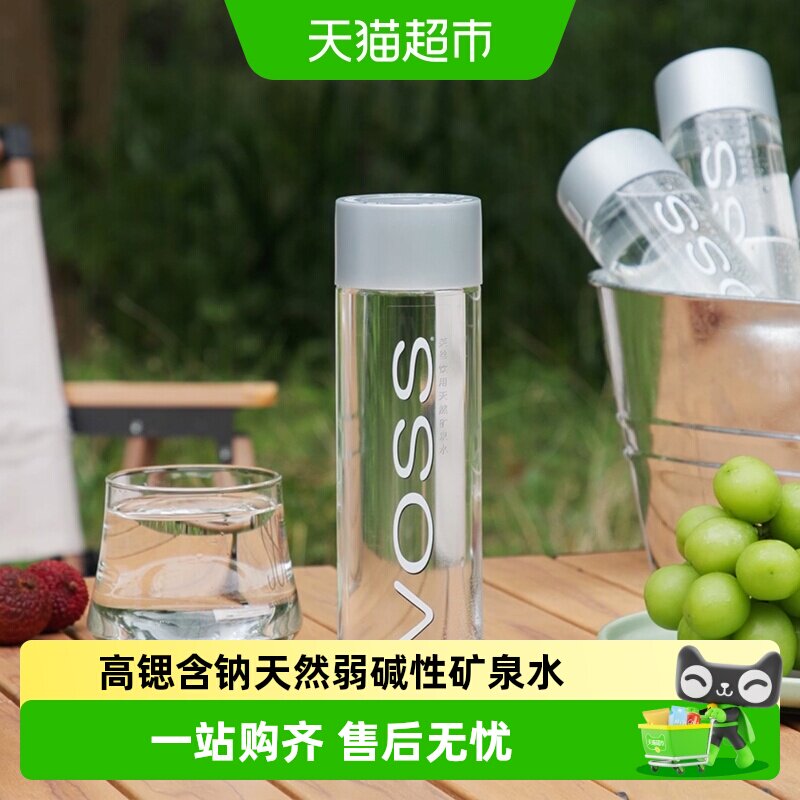 VOSS芙丝天然矿泉水500ml×24瓶