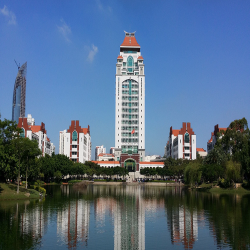 厦门大学参观