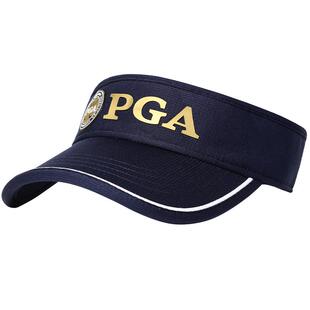 美国PGA高尔夫帽子女球帽空顶透气防晒帽吸汗内里时尚可调鸭舌帽