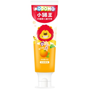 【超级飞侠联名】LION狮王齿力佳科学防蛀儿童牙膏2-12岁含氟蜜柑