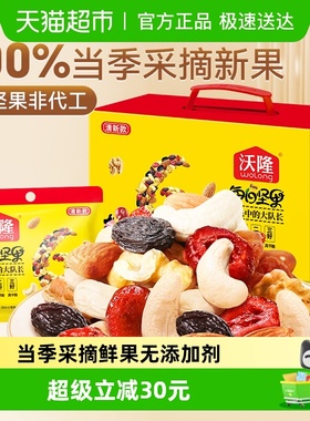 沃隆每日坚果清新款混合坚果仁干果休闲零食坚果礼盒小黄袋