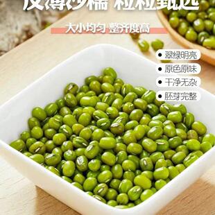 新货绿豆小绿豆500g农家自产发新鲜豆芽夏天绿豆汤材料绿豆粥