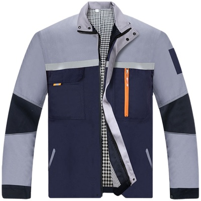 耐磨耐穿100%纯棉加厚春秋工作服