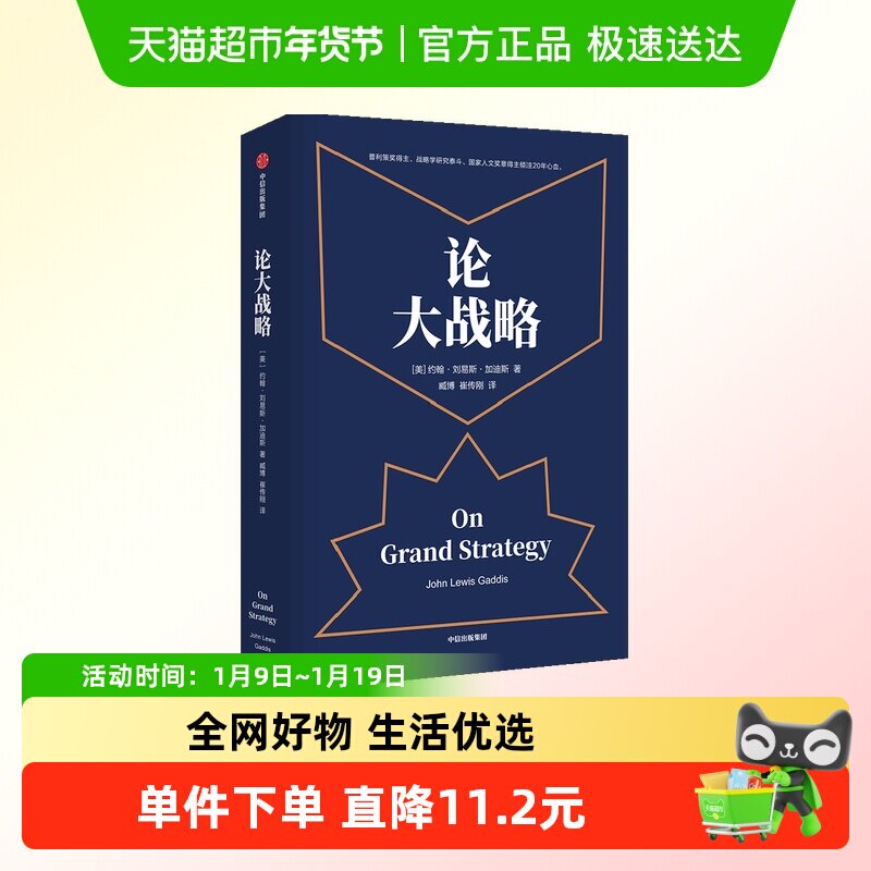 论大战略 约翰刘易斯加斯著 得到逻辑思维 普利策奖得主20年耶鲁