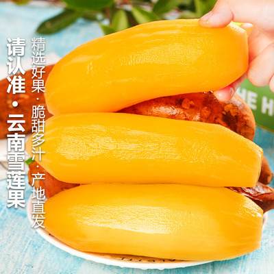 现挖新鲜天山雪莲果9斤云南整箱应当季新鲜水果现货包邮