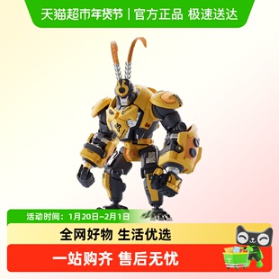 布鲁可积木英雄无限国漫巨猿甲孙悟空积木人国创机甲拼插玩具模型