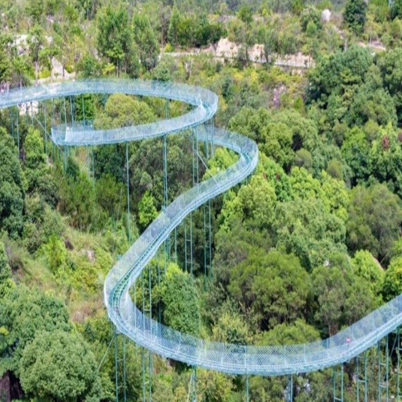 [清境桃源景区-大门票 玻璃桥 猛士飞车 步步惊心 彩虹滑道 新西兰