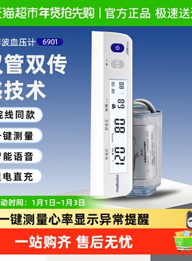脉搏波血压测量仪家用高精准电子血压计医用测血压的仪器RBP6901