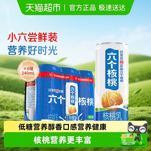 六个核桃精研型核桃乳