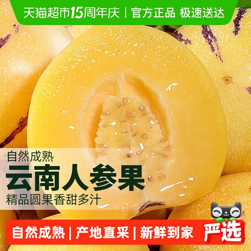 江昊阳正宗云南人参果圆果人生果娃娃果七彩黄肉新鲜水果产地直发