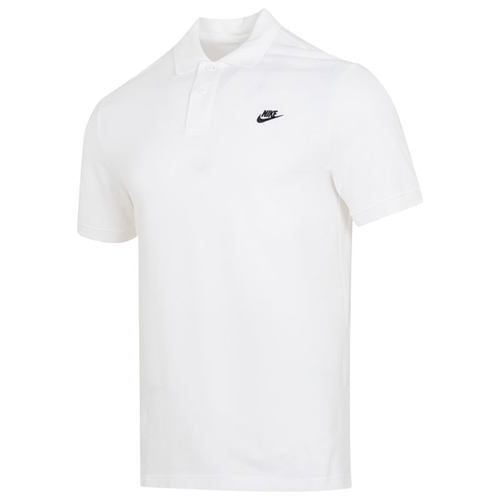 【自营】耐克POLO衫男装新款翻领白色休闲服透气T恤半袖FN3895