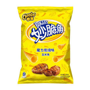 【新老包装交替发】奇多妙脆角浓郁魔力炭烧味65g玉米角零食小吃