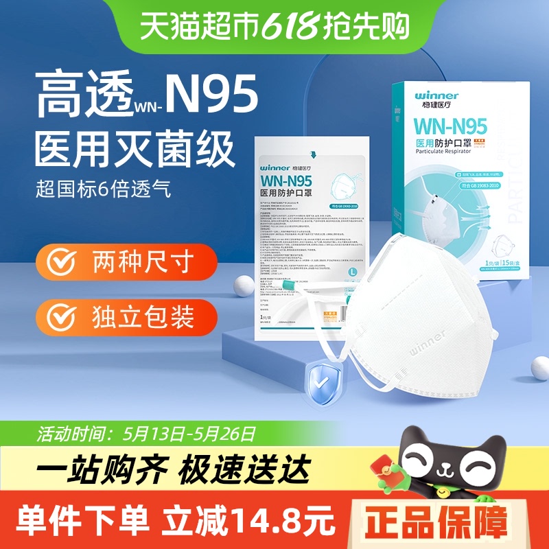 Ƚ͸N95һҽ÷ֳͷʽװ32.1Ԫ