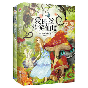 爱丽丝梦游仙境书漫游奇境记 精装正版原著全译本儿童文学童话小学生三四五六年级下册必课外阅读书籍老师寒暑假快乐读书吧推荐书
