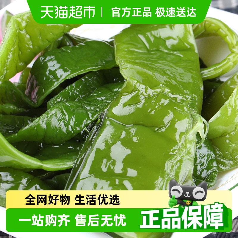 赶海弟新鲜盐渍裙带菜菜梗