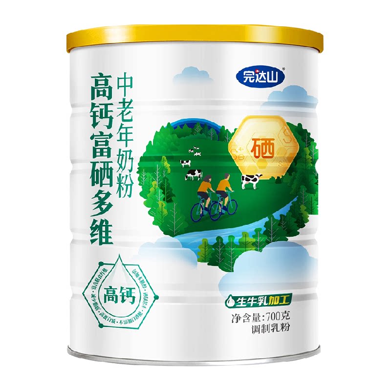 完达山中老年多维高钙牛奶粉700g图片