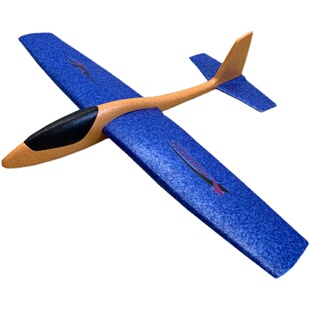 泡沫飞机网红玩具户外儿童大号86CM手抛拼装模型回旋投掷滑翔机