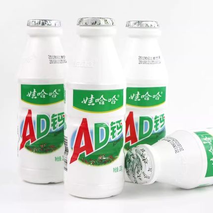 娃哈哈AD钙奶220g/瓶装散装风味奶儿童牛奶含乳饮料儿时回忆