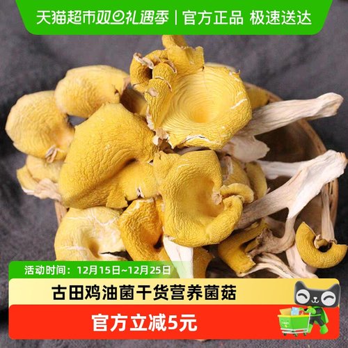 胡鲜森食品古田鸡油菌干货香菇