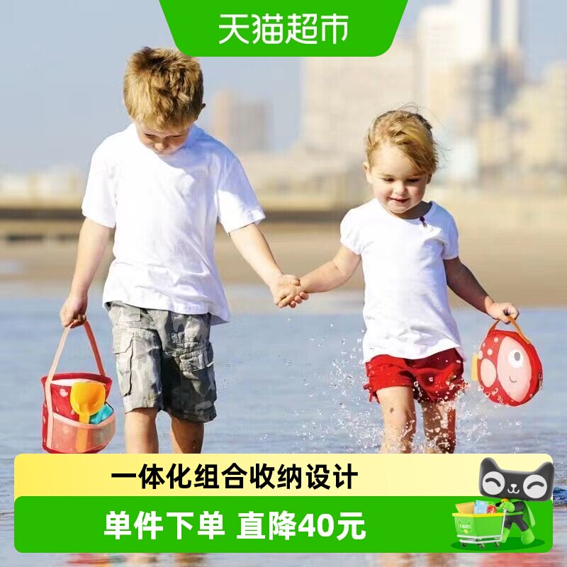 Hape儿童沙滩玩具抗摔耐磨图片
