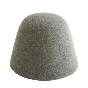 气质黑色羊毛盆帽女秋冬天百搭圆顶渔夫帽韩版日系纯色乞丐帽子潮