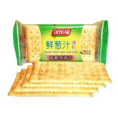 优乐福鲜葱汁苏打香葱咸味饼干