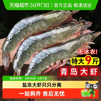 海仙部落鲜活超大基围虾青岛