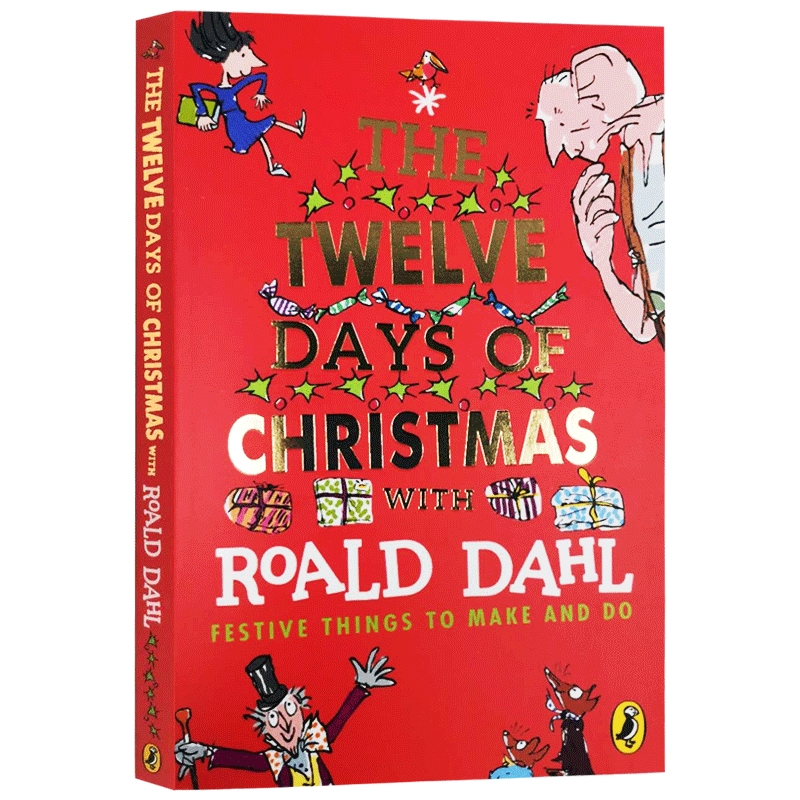 罗尔德达尔的圣诞节的十二天英文原版 Roald Dahl's The Twelve Days of Christmas英文版儿童文学小说书进口原版英语书籍