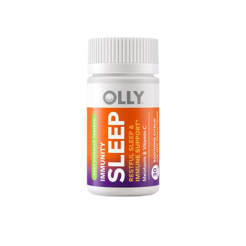 OLLY褪黑素睡眠片安瓶助眠美国sleepwell闪睡片退黑素 保健食品/膳食营养补充食品 褪黑素/γ-氨基丁酸 原图主图