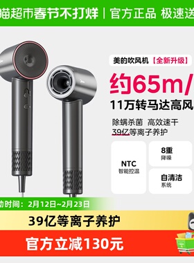 美的高速吹风机负离子家用大风力速干电吹风护发大功率风筒FG208