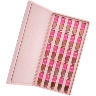 Jeffree Star全新Orgy裸色系25色迷你唇釉套装拆卖Libra Lynn