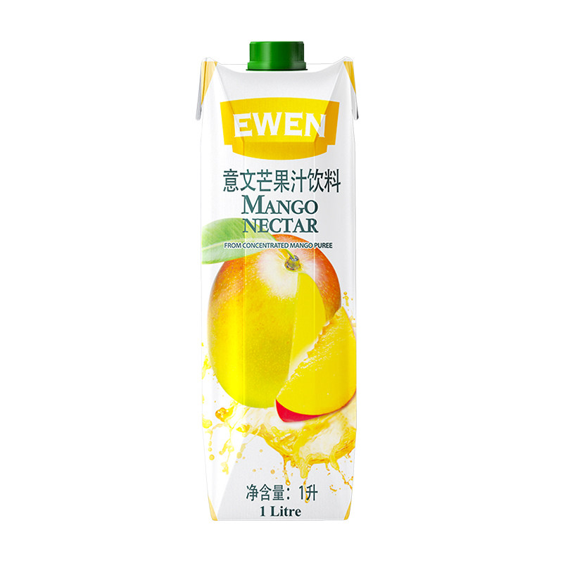 【进口】塞浦路斯进口果汁饮料意文芒果汁果蔬汁1000ml