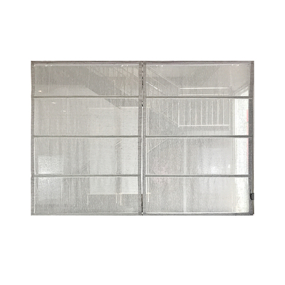 现代简约白纱透景罗马帘