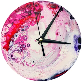 帕皮特细胞流体画画板木质油画框多规格尺寸方形圆形三角形异性框