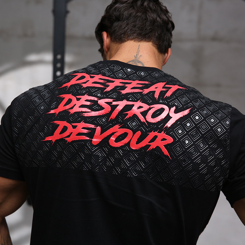 CERBERUS FITNESS EXERCISE POWERLIFTING ANTI-SLIP SHORT SLEEVE [EU SIZE]
