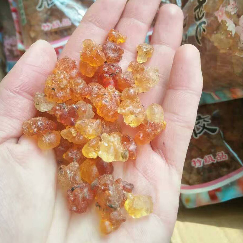 云南天然野生桃胶旗舰店正品水蜜桃胶100g包邮可搭配雪燕皂角米