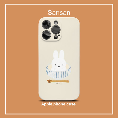 iphone硅胶软壳卡通兔防摔套