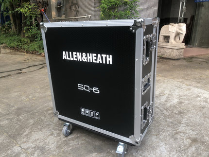 艾伦赫赛SQ6调音台航空箱ALLEN&HEATH SQ-6调音台箱带狗屋航空