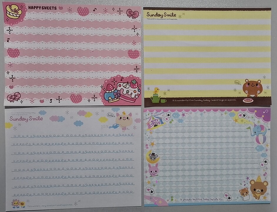 Retro Cartoon Letter Paper & Envelopes – Hello Kitty & Friends Vibe! - Product image 2