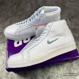Специальное предложение nike sb Zoom Blazer Mid Little Green Hook Casual Кожаные кроссовки Cu5283-100