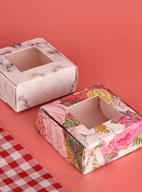 手工皂盒 小首饰礼盒 饰品气垫bb包装盒文艺可爱卡通手工喜糖盒