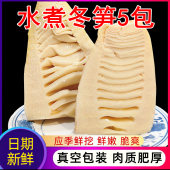 宁波特产新鲜冬笋尖500g 天然春笋野生竹笋农家现挖嫩笋5斤 5袋装