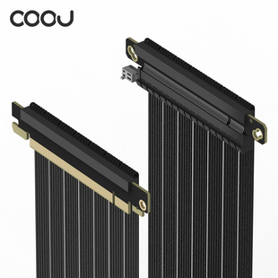 COOJ专用Pcie3.0 5.0显卡延长线180度双反线 4.0
